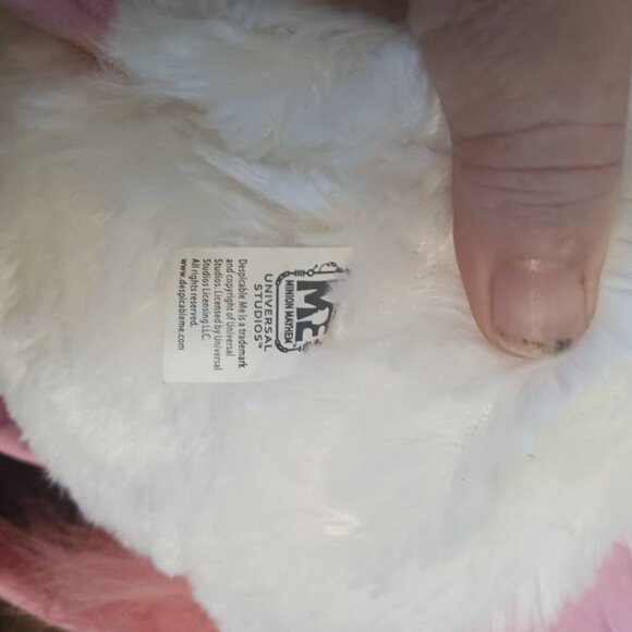 Universal Studios Despicable Me Unicorn Plush Backpack It's So Fluffy! - Picture 11 of 14